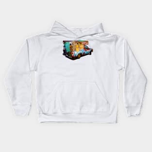 Moving Graffiti #17 Kids Hoodie